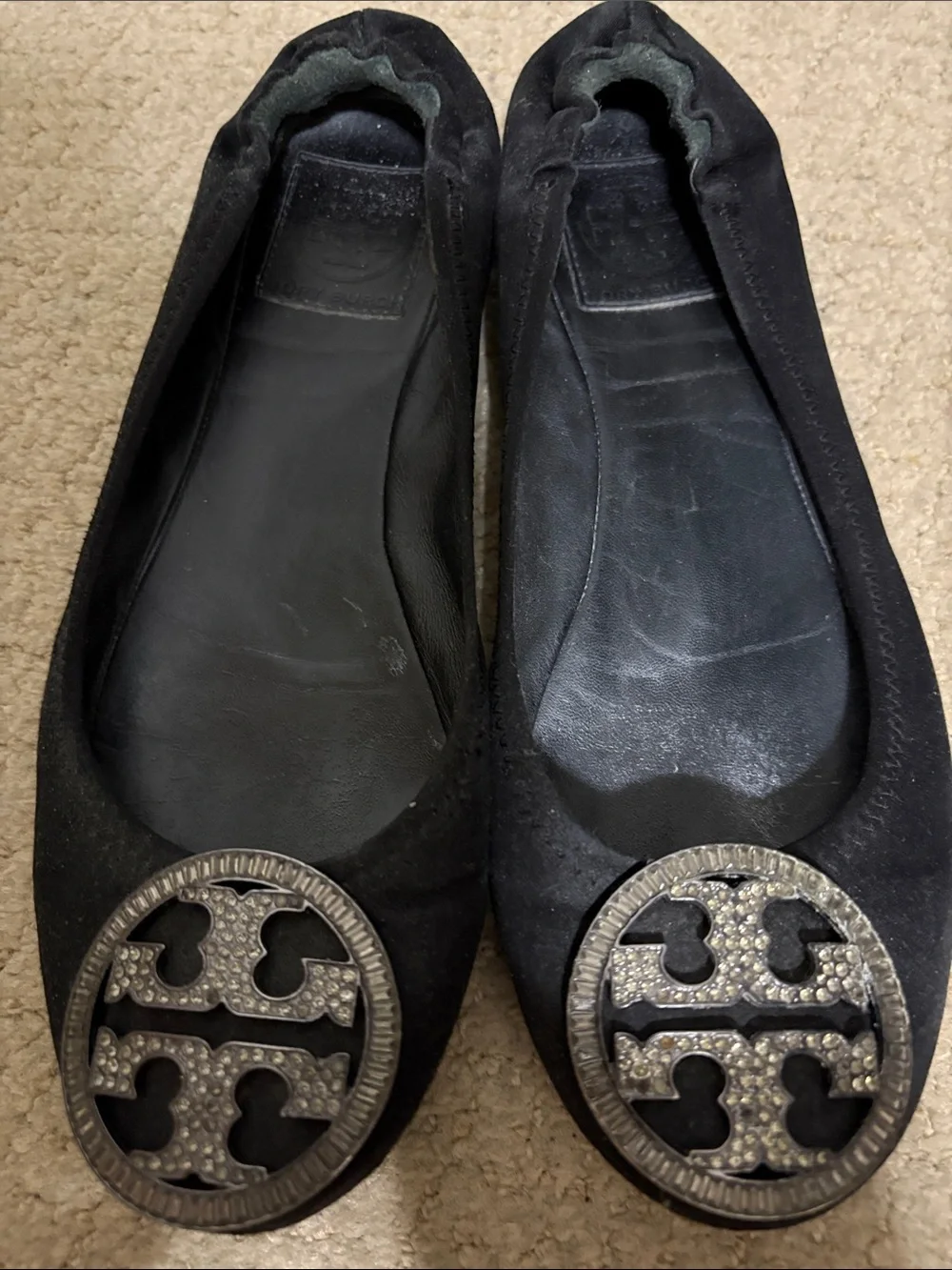 Tory Burch Satin Ballet Flats 8